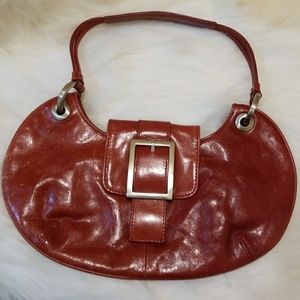 Kenneth Cole NWOT red leather clutch